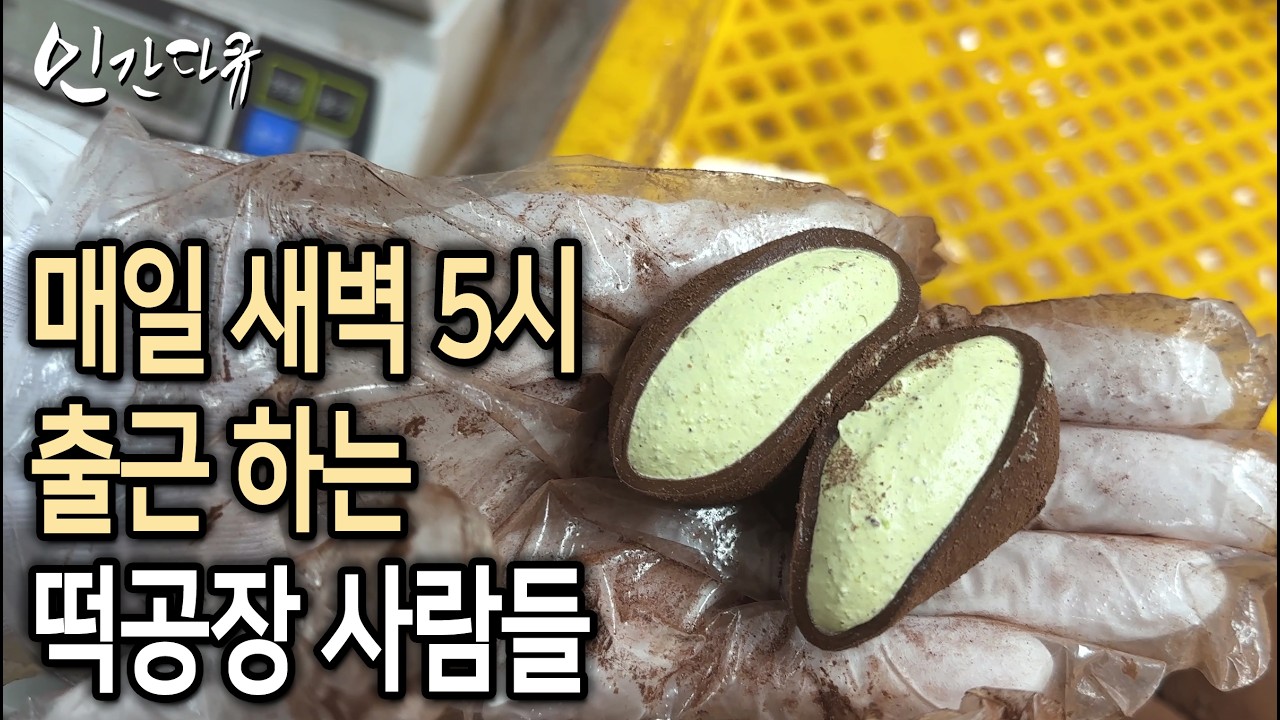 두쫀쿠에 생크림 넣은 두바이크림떡을 2천원에 주는 떡카페 [인간다큐] 썸네일