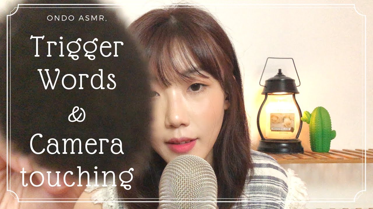  [한국어 ASMR] 간지러운 브러쉬 터치, 의성어반복 / Trigger Words / Camera touching - ondoasmr 썸네일