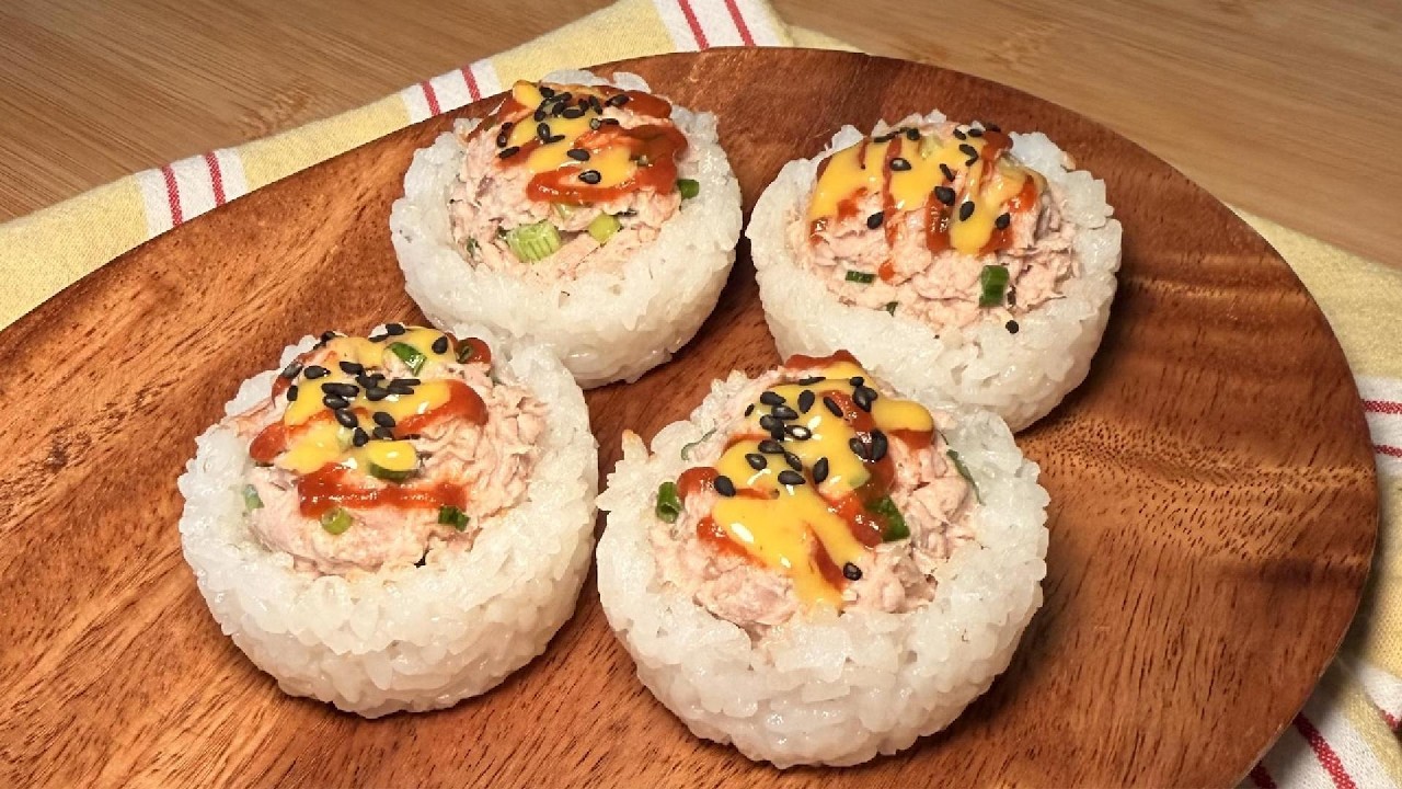 간단하지만 먹기도 편하고 귀여운 참치라이스컵 - bbaemi_table 썸네일