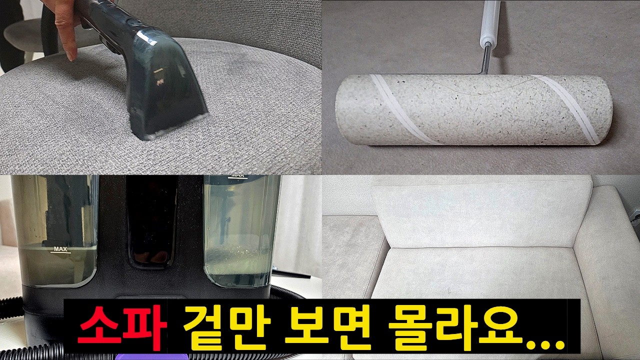 소파 청소했더니 나온 검은 물, 생각보다 심각했습니다 - wiselivingkr 썸네일