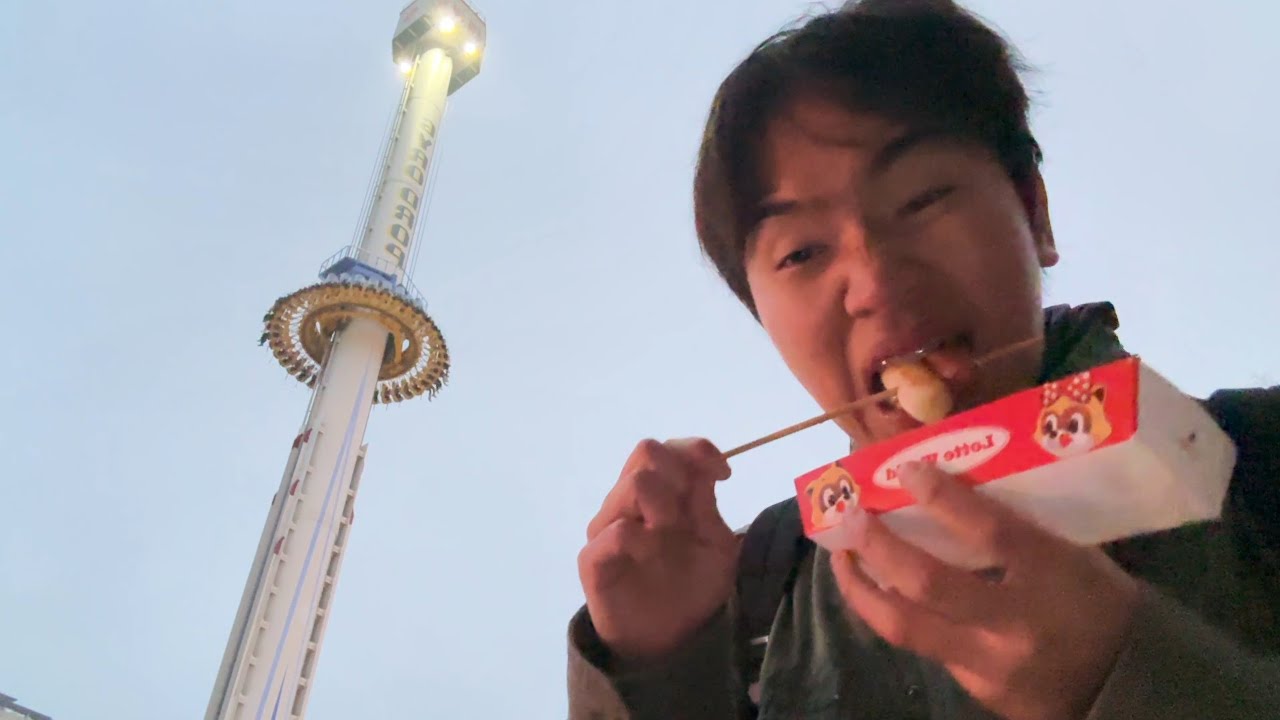  INFP 혼자 롯데월드 브이로그 - dragonizi 썸네일