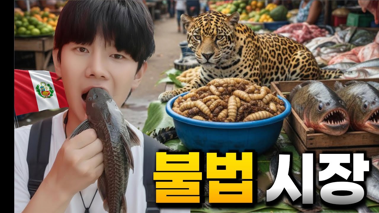  세계에서 가장 크고 고립된 아마존 불법시장! -  인조이영 ENJOYOUNG 썸네일