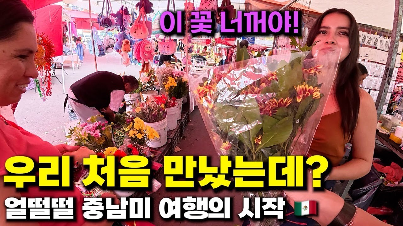 한국을 너무 좋아하는 멕시코 시골마을 에서 만난 따뜻한 모녀, 중남미 여행의 시작 🇲🇽 멕시코 (1) - carrotman1198 썸네일