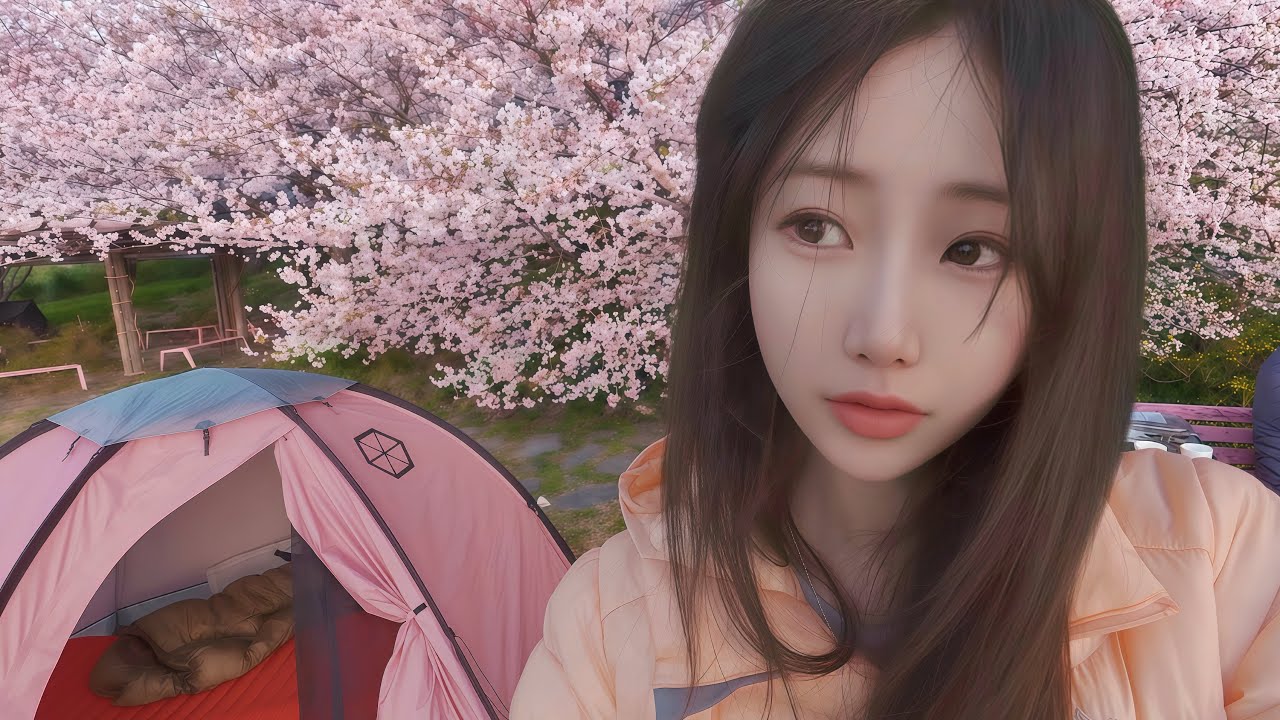 🌸벚꽃 캠핑 하러 멀리 왔는데, 여기서 만나다니… | 여수 하화도 솔로 백패킹 - zooni_ian 썸네일