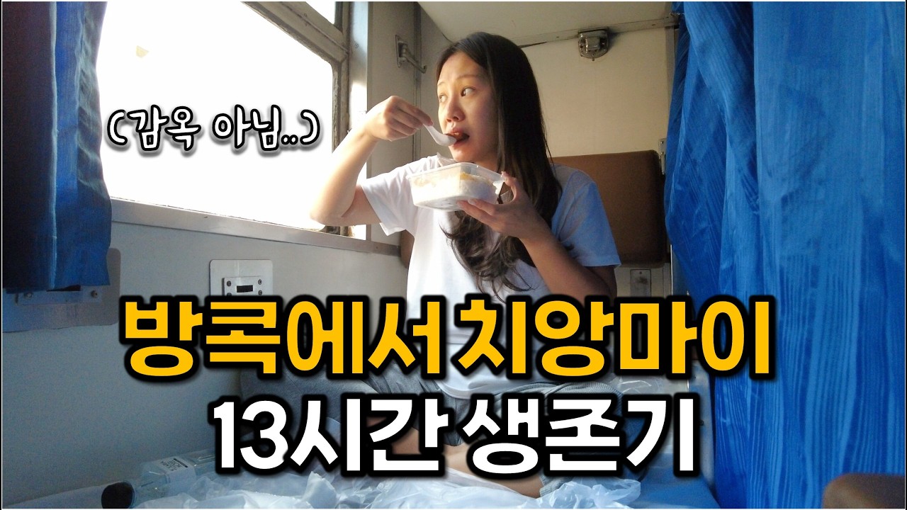  숨막히는 13시간, 태국 슬리핑 기차 탑승기 - mingoose_world 썸네일