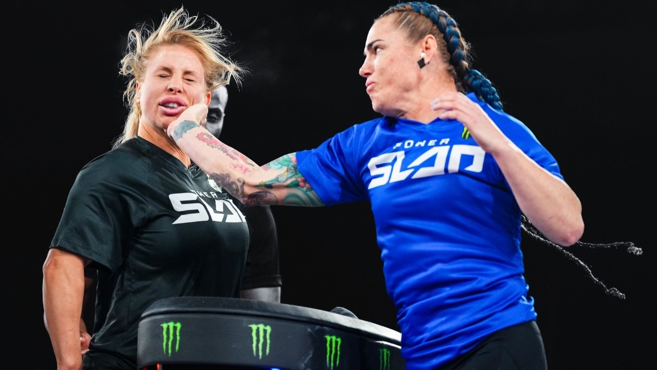 Epic Bad Blood Rivalry at Power Slap 11 ⚔️ | Sheena Bathory vs Jackie Cataline Match Marathon - powerslap 썸네일
