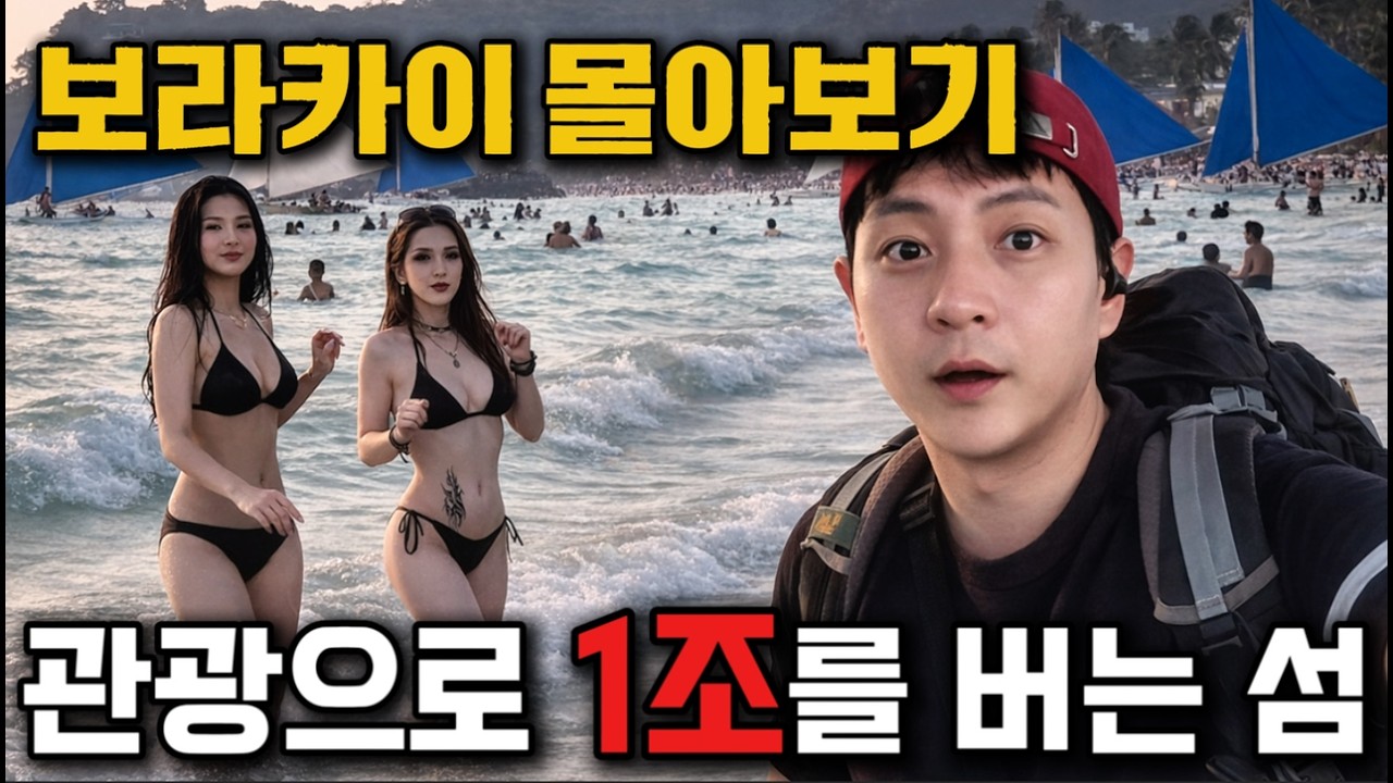  [몰아보기] 울릉도보다 7분의 1 크기의 작은 섬, 관광으로 연 1조 2천억을 벌어들이는 보라카이 - tour-anger 썸네일